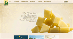 Desktop Screenshot of fromage-beaufort.com